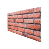 5 Adet X Tuğla Desenli 3D Strafor Köpük Duvar Kaplama Paneli (446785603)