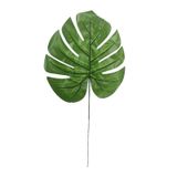 5 Adet Yapay Devetabanı Monstera Yaprağı 27x28cm