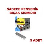 5 Adet - Yeni Nesil Rj45 Ez Konnektör Sıkma Pensesi Bıçağı - Yedek Bıçak Pense Dahil Değildir