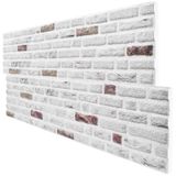 5 Adet(2,5M2) X Minik Taş Desenli 3D Strafor Köpük Duvar Paneli (446786009)