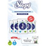 5 AL 4 ÖDE Sleepy Makyaj Temizleme Mendili 20'li ve Rosie Bebek pamuğu