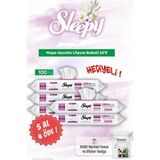 5 AL 4 ÖDE Sleepy Mopa Uyumlu Lilyum Buketi 20'li ve Rosie Bebek pamuğu