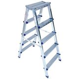 5 Basamaklı Çift Çıkış Metal Merdiven