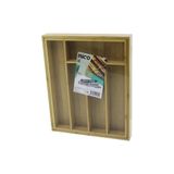 5 BÖLMELİ AHŞAP BAMBU KAŞIKLIK 30X34CM (5047) ali39HTC8752621276