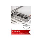 5 Bölmeli Çekmece Düzenleyici Kaşıklık
