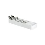 5 Bölmeli Çekmece Içi Kaşıklık 39X11x5 Cm Plastik Gri