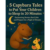 5 Capybara Tales to Put Your Children to Sleep in 20 Minutes: Enchanting Stories that Calm and Prepare for a Night of Dreams