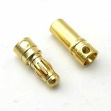 5 Çift 3.5mm Altın Kaplama Banana Dişi Erkek Soket 40A Pil Batarya Lion Bullet Plug