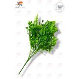 5 Dal Yapay Çiçek Plastik Demet Beyaz Garnitür Aradal Dekoratif Yapay Bitki Vitrin