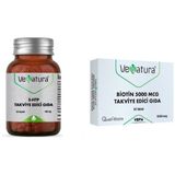 5-Htp 100 Mg 30 Kapsül + Biotin 5000 Mcg 30 Tablet