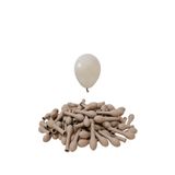 5 İnç Kum Bej Mini Balon 10 Adet