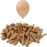 5 Inç Ten Mini Balon 10 Adet - Ten Rengi