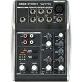 5 Kanallı Analog Akış Mikseri, Ses Yönetimi Için Pratik Çözüm