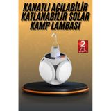 5 Kanatlı Bahçe Aydınlatma Led Askılı Solar Güneş Enerji Usb Sarjlı Çok Renkli 02927933
