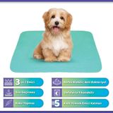 5 KATLI SIVI GEÇİRMEZ EMİCİ VE YIKANABİLİR KÖPEK ÇİŞ PEDLERİ (85X90 CM)