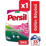 5 Kg Gül Aromalı Toz Çamaşır Deterjanı 33 Yıkama