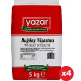 5 kg x 4 Paket - Yazar Buğday Nişastası - 20 kg