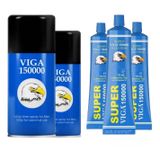 5 Kutu Super Viga 150000 Geciktirici Sprey ve Krem Seti -5li Set Permium Kalite wZrvteni7u