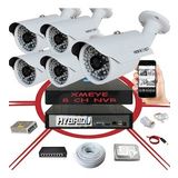 5' li 5 MP 1940P Sensör 6 Megapiksel Sony Lens Metal Kasa IP Güvenlik Kamerası Seti_BS 748IP