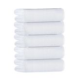 5 Li Otel Banyo Havlusu %100 Pamuklu 70X150 Cm Beyaz 20/2 Ring 600 Gr