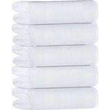 5 Li Otel Banyo Havlusu Pamuklu 70 x 150 cm Beyaz 20/2 Ring 600 gr - 70 x 150 cm