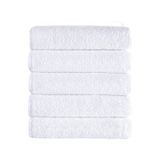 5 Li Otel Banyo Havlusu Pamuklu 70x145 Cm Beyaz 16/1 Avs 440 Gr Beyaz