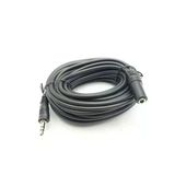 5 M Stereo 3.5 Mm Ses Uzatma Kablosu, Uzun Mesafe Ses Bağlantısı , Kulaklık . Hoparlör İçin Dayanıklı Aux Kablosu