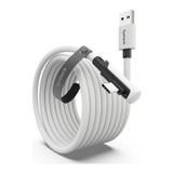 5 M Usb-C Vr Kablo – Quest2/quest Pro/pico 4 Uyumlu Yüksek Hızlı Bağlantı Kablosu BEYAZ