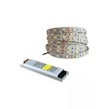 5 Metre Beyaz Led Şerit Aydınlatma, 12V 60W Trafo İle Gizli Aydınlatma Çözümü