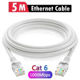 5 Metre Cat6 Internet Kablosu Ethernet Utp Patch High Speed 1000 Mbps - Cat6 nın en iyisi