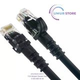5 Metre Cat6 Network-Ağ-Ethernet Kablosu Siyah
