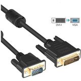 5 Metre Dvi Vga Kablo 24+5 5 Metre Vga Dvi Kablo 24+5