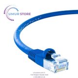 5 Metre Halojen Free Mavi Cat6 Patchcord Data-Ethernet Kablosu