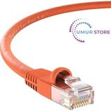 5 Metre Halojen Free Turuncu Cat6 Patchcord Data-Ethernet Kablosu