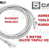 5 Metre Internet Kablosu Cat 6 Cat6 Modem Ag Kablosu Ethernet