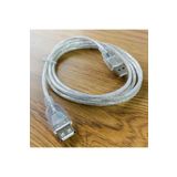 5 METRE Kaliteli 5 Metre Usb 2.0 Şeffaf Uzatma Kablosu PC yazıcı bağlantısı için