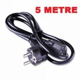 5 METRE Monitör Kasa Power Güç Kablosu 5m Kalın Dayanıklı 5 METRE