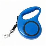 5 Metre Otomatik Geri Sarımlı Köpek Gezdirme Tasması, Dayanıklı Retractable Pet Leash, Ergonomik Kaymaz Tutma Sapı, Güçlü Metal Klips, Küçük Orta Irk Evcil Hayvanlar İçin (Mavi)