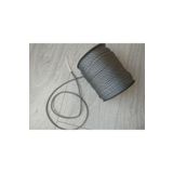 5 Metre Paracord 550 Model 4mm 7 Çekirdek Paraşüt Ipi Siyah - Gri yılan desenli Tek Ebat