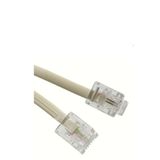 5 METRE usin Modem Adsl Vdsl Ara Kablosu RJ11 Hat Bağlantı Telefon Kablosu (5M)
