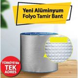 5 Metre X 10Cm Çamur Bant Alüminyum Izolasyon Tamir Çatlak Bantı (462497443)