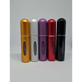 5 ml Alüminyum (5 Adet) Tekrar Doldurulabilir Boş Cep Parfüm Şişesi