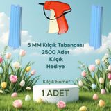 5 MM Gelinlik, Türban, Kuaför Kılçık Tabancası 2500 Adet Kılçık Hediye