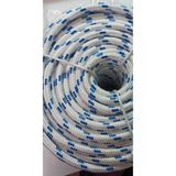5 Mm Iskota Halat 100 Metre-Parlak Ipek Örgülü Polyester Halat-Tekne Halatı