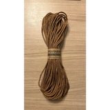 5 mm Polyester Dolgulu Kordon Ip ( 15 Farklı Renk Seçeneği ) 500 Gram - Açık Kahverengi