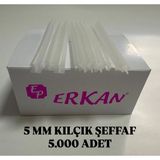 5 mm Türban Gelinlik Kılçığı Şeffaf (5.000 Adet)