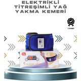 5 Motorlu Manyetik Masaj Kemeri – Bel, Kalça ve Bacak Için Zayıflama - 0 - Siyah