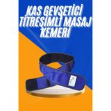 5 Motorlu Titreşimli Masaj Aleti Masaj Kemeri Göbek Bel Inceltmeye Uygun - 0 - Siyah