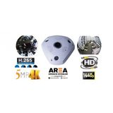 5 Mp 180 Derecelık 1440 P Full Hd Ahd Güvenlik Kamerası