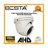 5 Mp Ahd 1440P Metal Kasa Dome Güvenlik Kamerası KD-9423